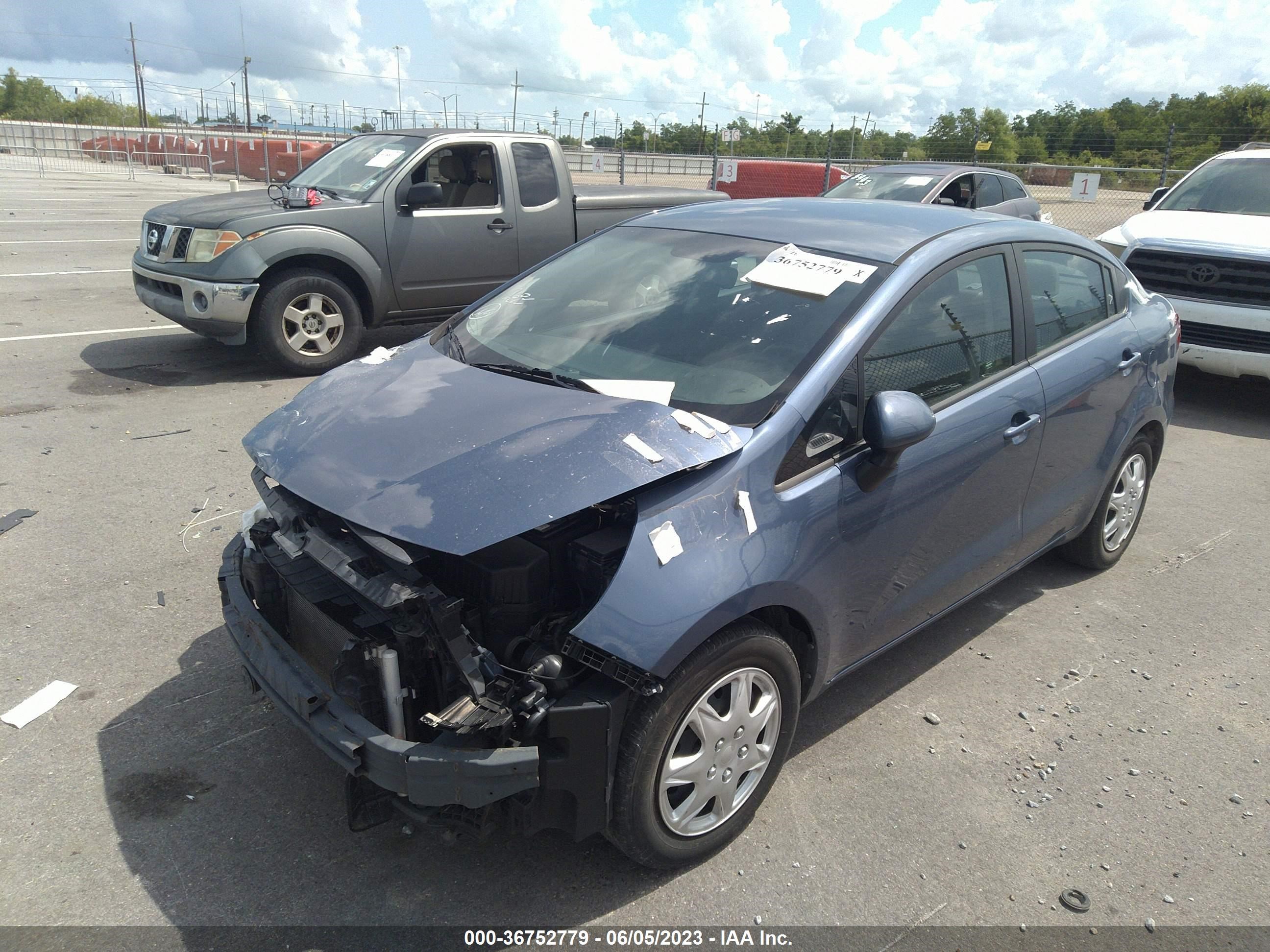 Photo 1 VIN: KNADM4A37G6646453 - KIA RIO 