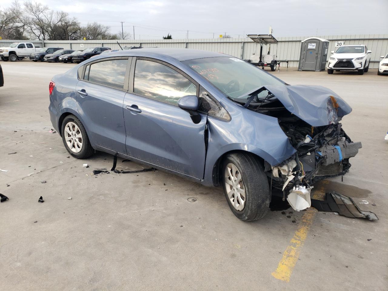 Photo 3 VIN: KNADM4A37G6662183 - KIA RIO 