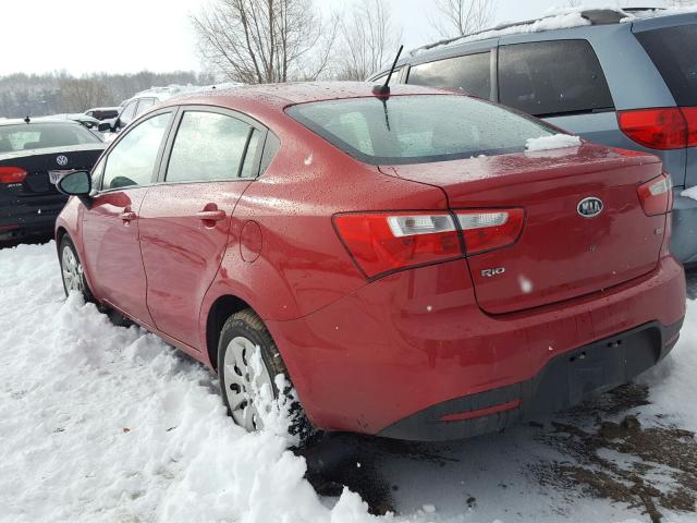 Photo 2 VIN: KNADM4A38C6094004 - KIA RIO LX 