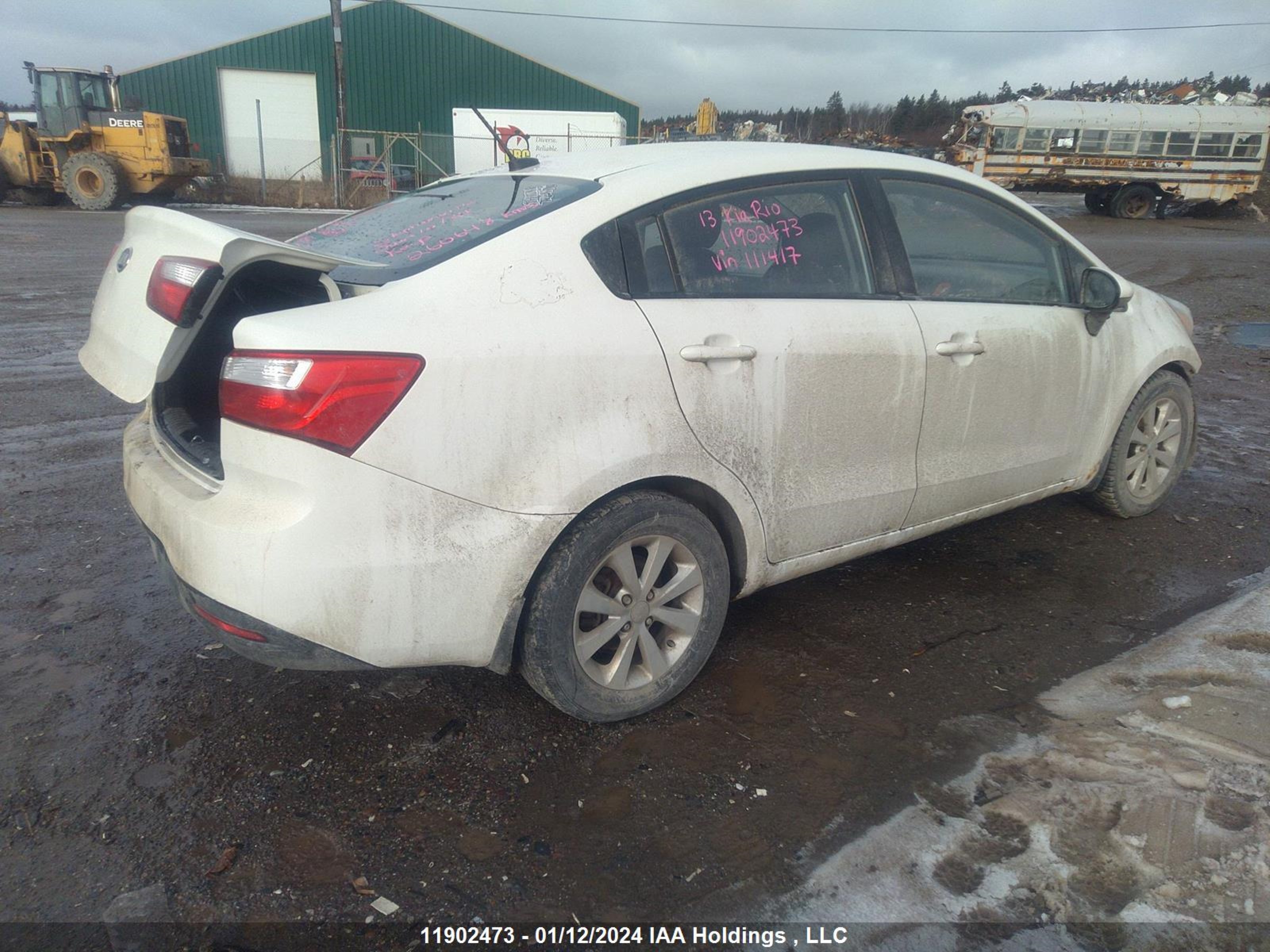 Photo 3 VIN: KNADM4A38D6111417 - KIA RIO 