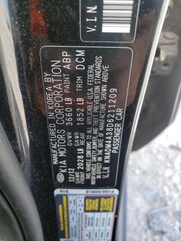 Photo 9 VIN: KNADM4A38D6211209 - KIA RIO LX 