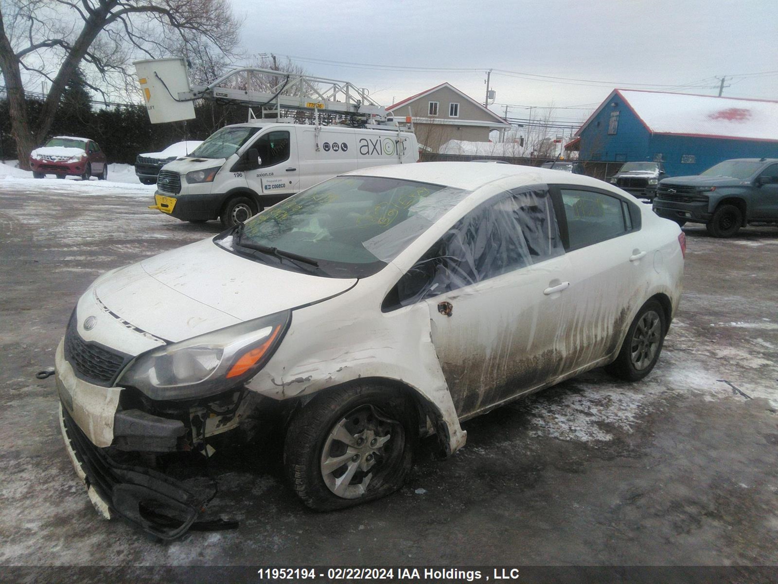 Photo 1 VIN: KNADM4A38D6246395 - KIA RIO 