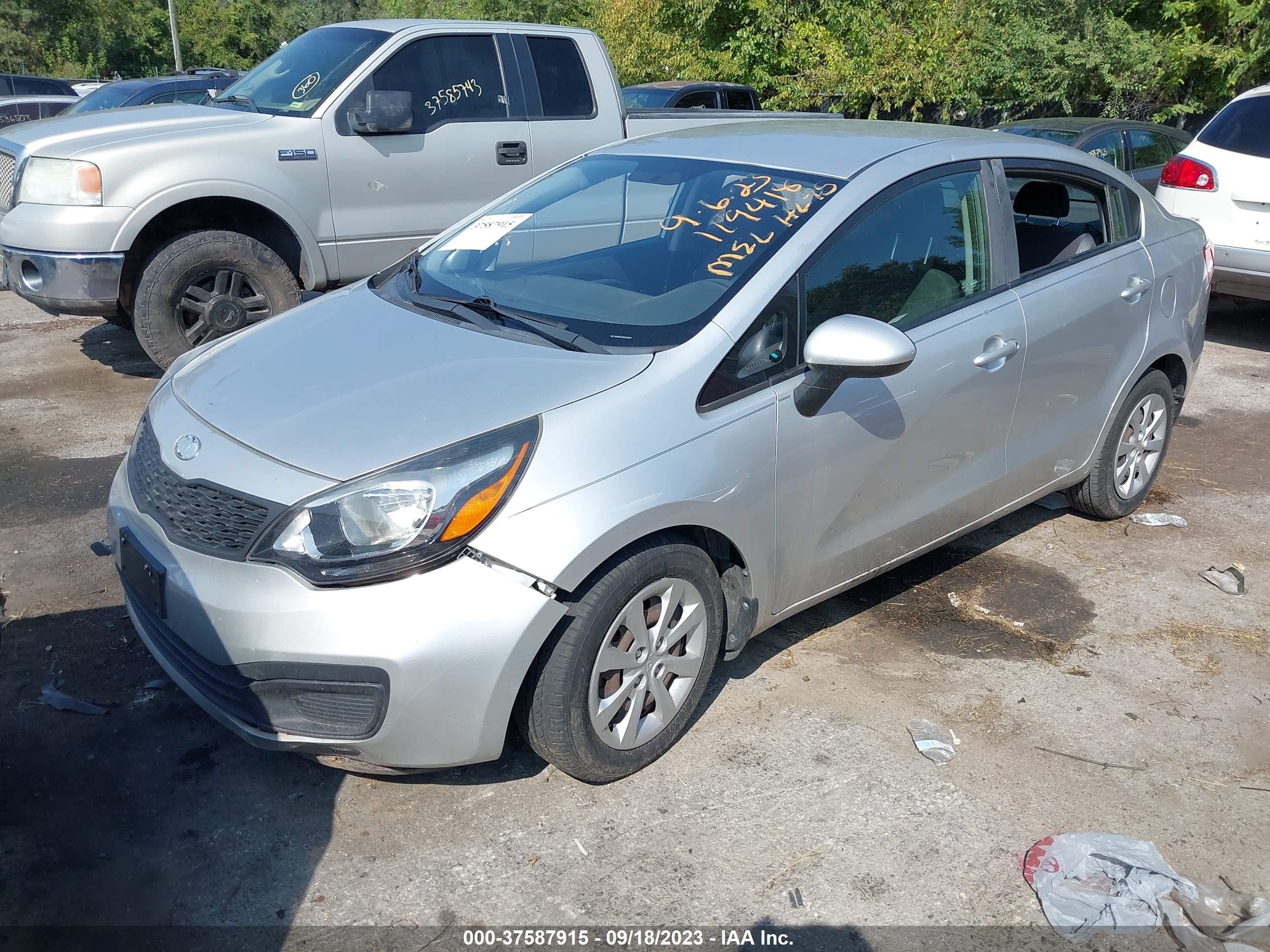 Photo 1 VIN: KNADM4A38D6293832 - KIA RIO 