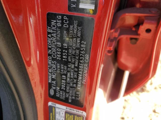 Photo 11 VIN: KNADM4A38E6376582 - KIA RIO 