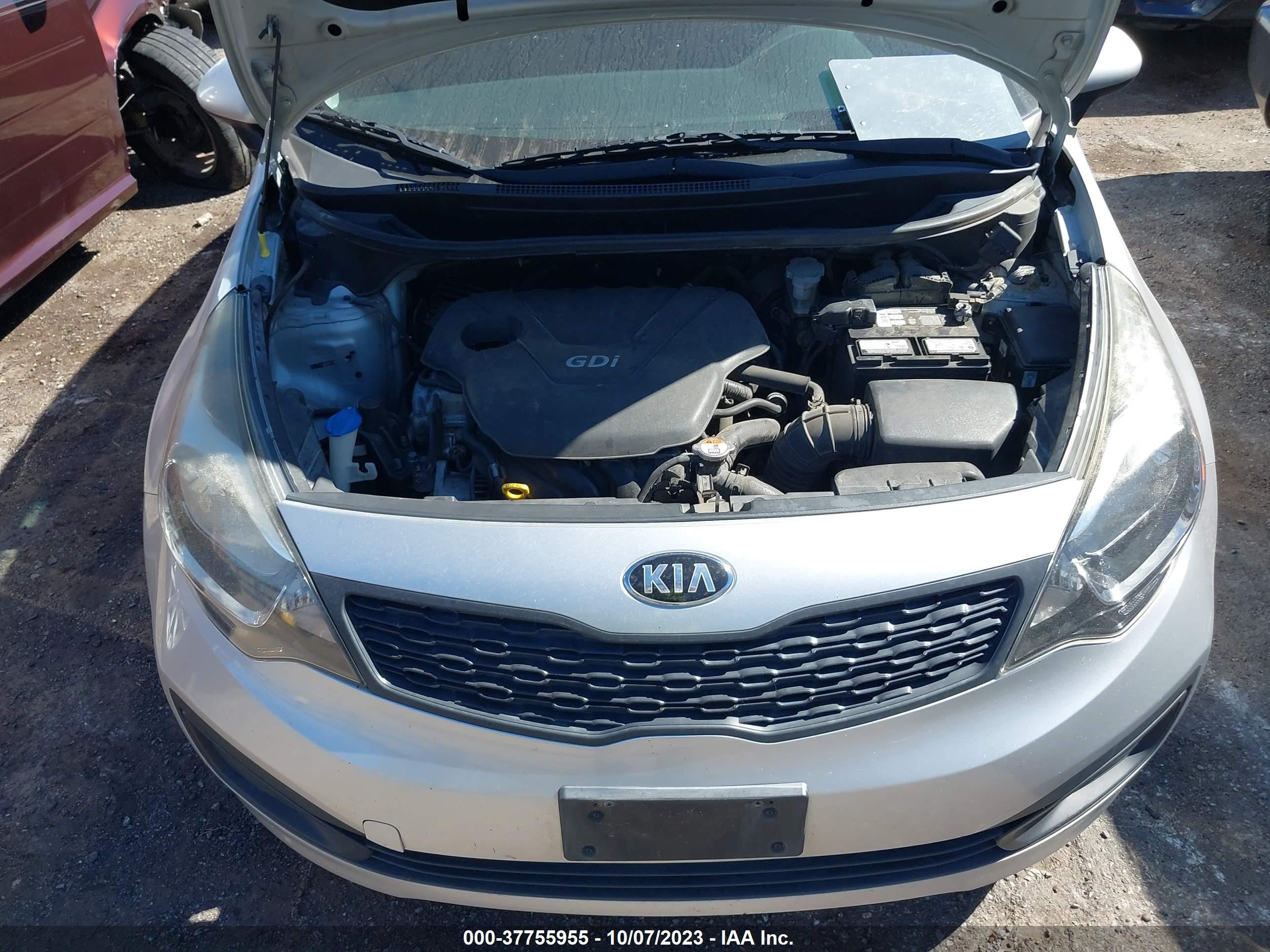 Photo 9 VIN: KNADM4A38E6400122 - KIA RIO 