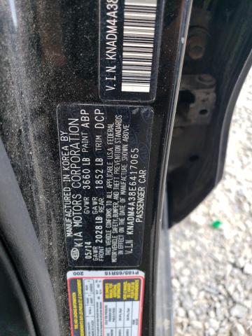 Photo 11 VIN: KNADM4A38E6417065 - KIA RIO LX 