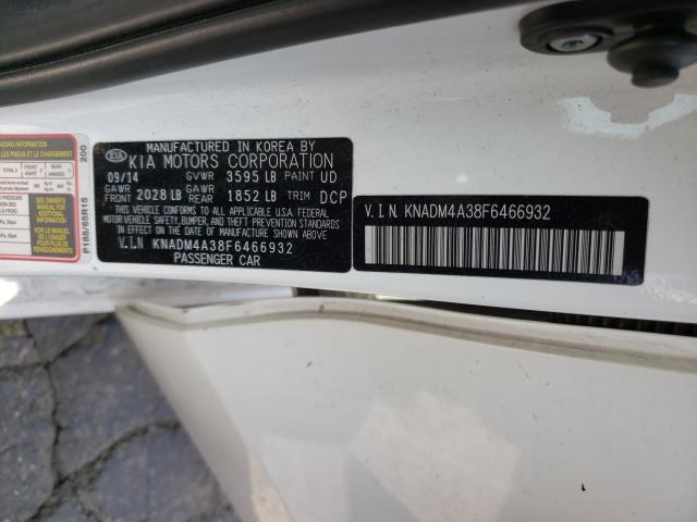 Photo 9 VIN: KNADM4A38F6466932 - KIA RIO LX 