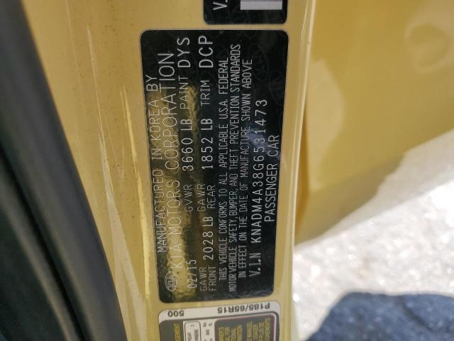 Photo 11 VIN: KNADM4A38G6531473 - KIA RIO LX 