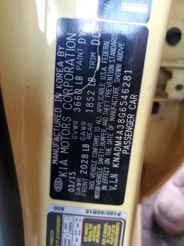 Photo 12 VIN: KNADM4A38G6546281 - KIA RIO 