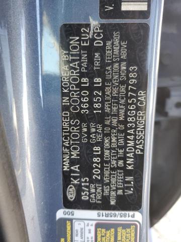 Photo 11 VIN: KNADM4A38G6577983 - KIA RIO 