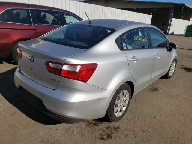 Photo 3 VIN: KNADM4A38G6589714 - KIA RIO LX 