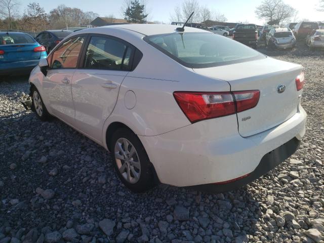 Photo 2 VIN: KNADM4A38G6639768 - KIA RIO LX 