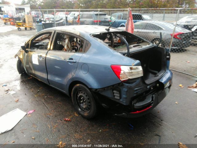 Photo 2 VIN: KNADM4A38G6657851 - KIA RIO 