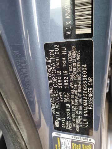 Photo 12 VIN: KNADM4A38G6696004 - KIA RIO LX 