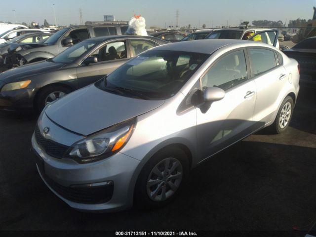 Photo 1 VIN: KNADM4A38G6697198 - KIA RIO 