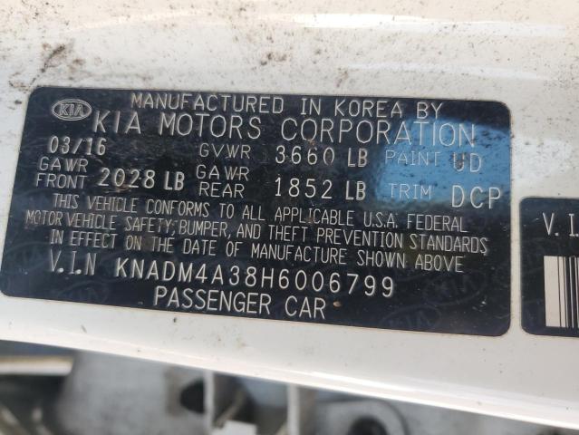 Photo 11 VIN: KNADM4A38H6006799 - KIA RIO 