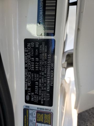 Photo 11 VIN: KNADM4A38H6015115 - KIA RIO LX 