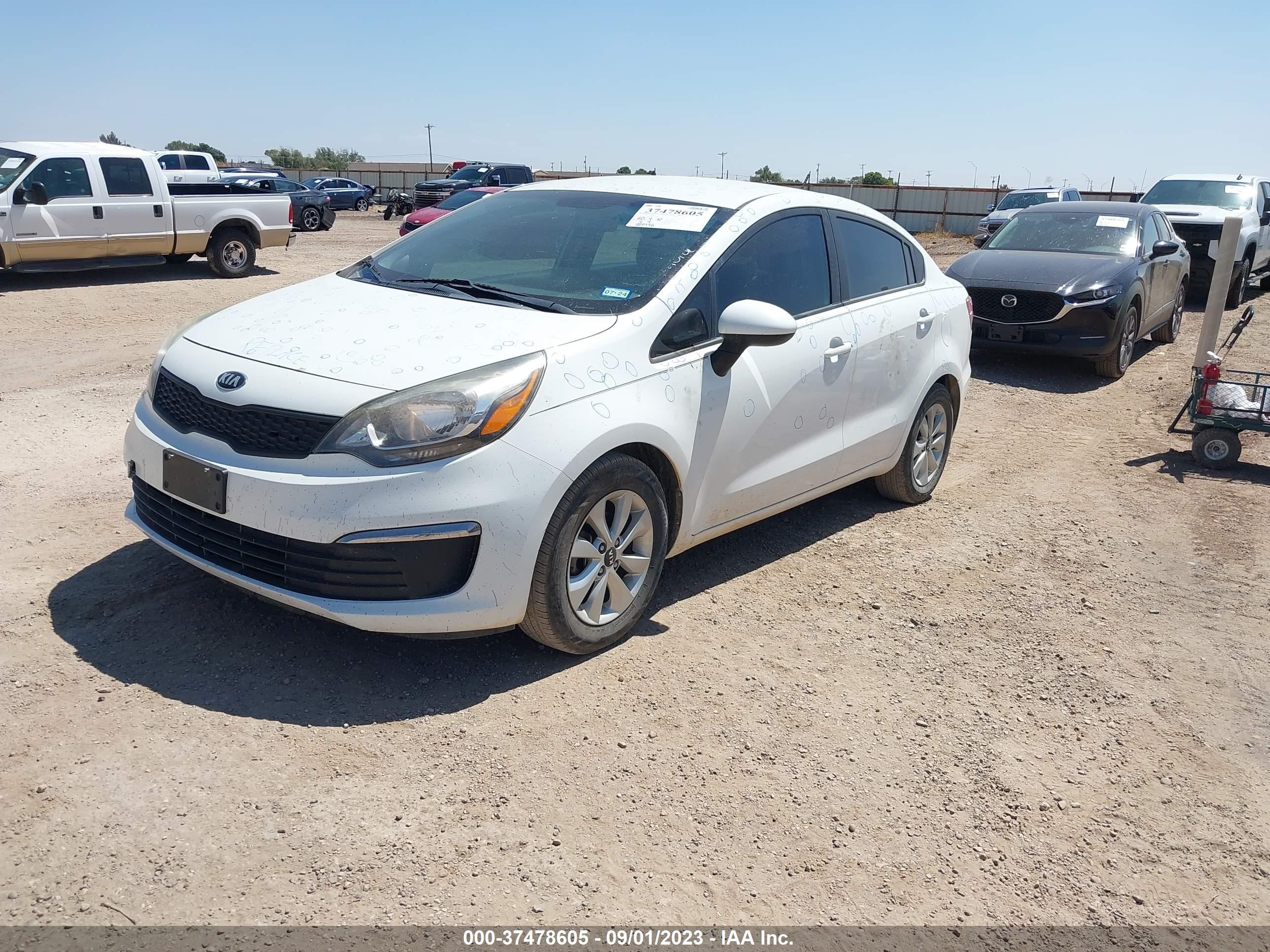 Photo 1 VIN: KNADM4A38H6071832 - KIA RIO 