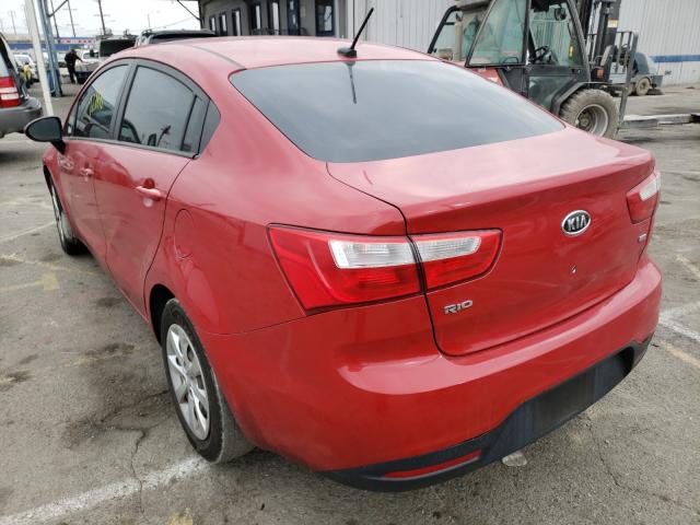 Photo 2 VIN: KNADM4A39C6088910 - KIA RIO LX 