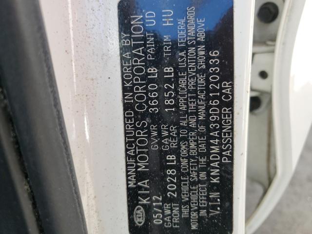 Photo 9 VIN: KNADM4A39D6120336 - KIA RIO LX 