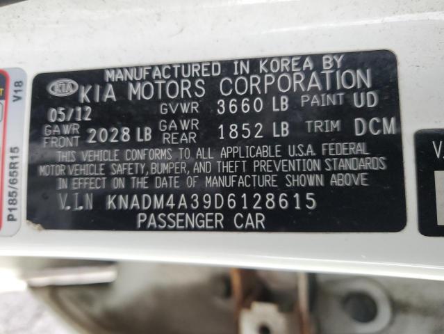 Photo 11 VIN: KNADM4A39D6128615 - KIA RIO LX 