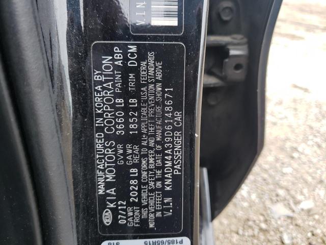 Photo 9 VIN: KNADM4A39D6148671 - KIA RIO LX 