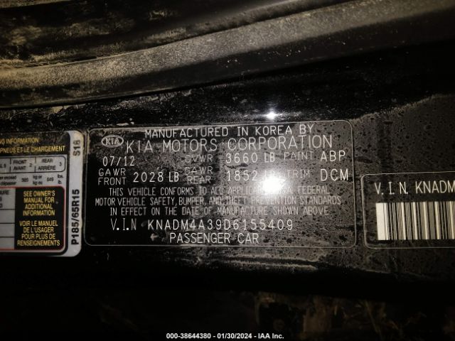 Photo 8 VIN: KNADM4A39D6155409 - KIA RIO 