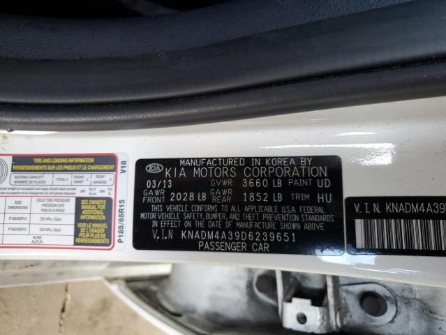 Photo 11 VIN: KNADM4A39D6239651 - KIA RIO 