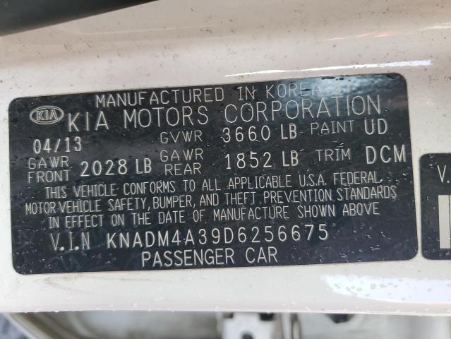 Photo 11 VIN: KNADM4A39D6256675 - KIA RIO LX 