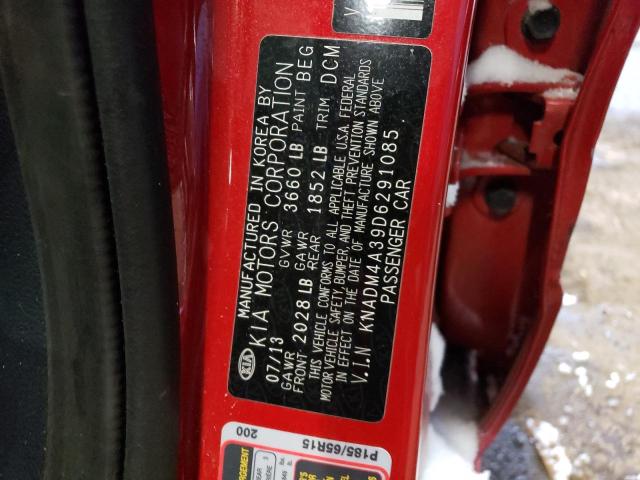 Photo 11 VIN: KNADM4A39D6291085 - KIA RIO 