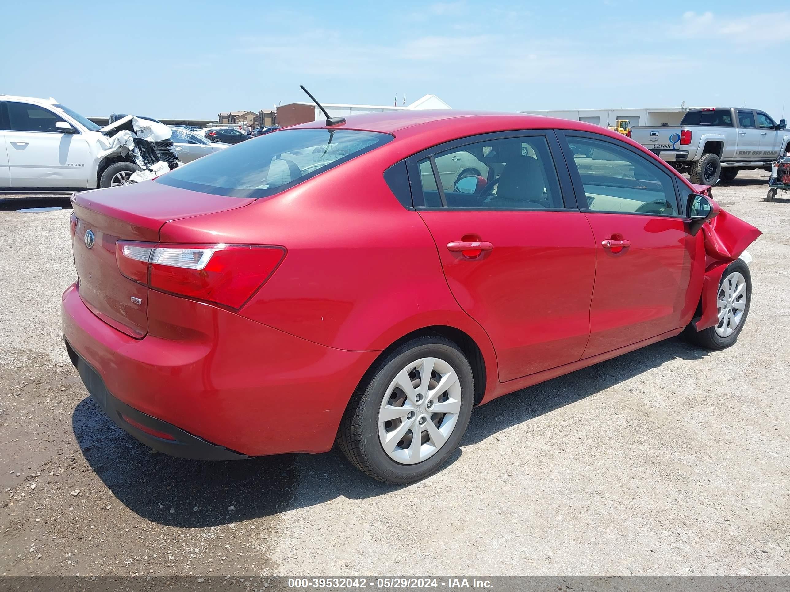 Photo 3 VIN: KNADM4A39D6309956 - KIA RIO 