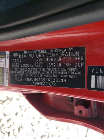 Photo 9 VIN: KNADM4A39E6328539 - KIA RIO LX 