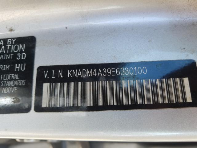 Photo 9 VIN: KNADM4A39E6330100 - KIA RIO LX 