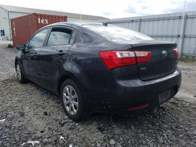 Photo 2 VIN: KNADM4A39E6350637 - KIA RIO LX 