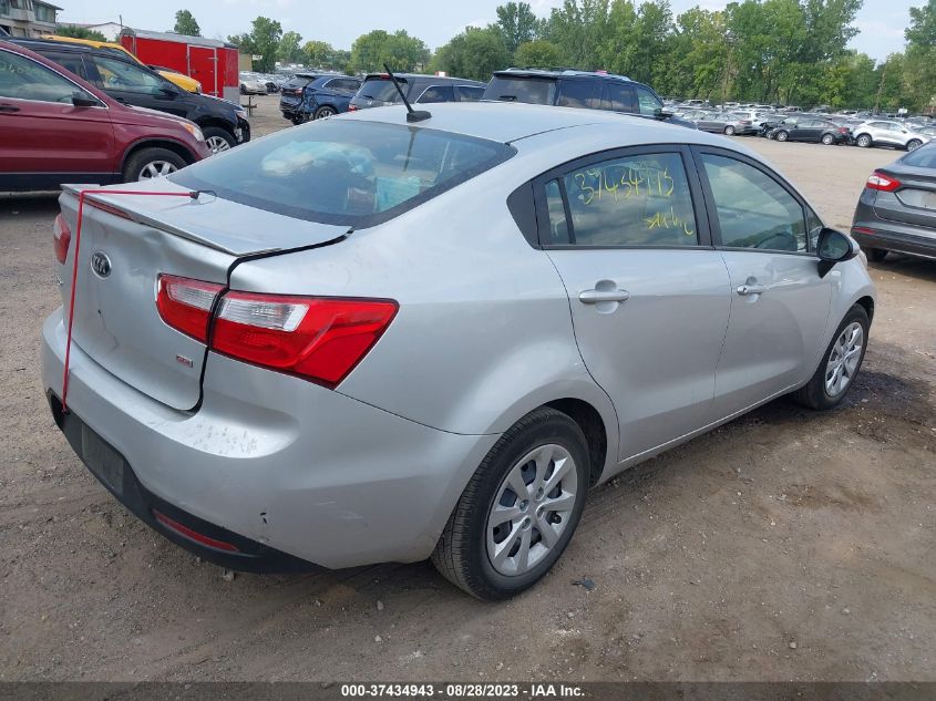 Photo 3 VIN: KNADM4A39E6357295 - KIA RIO 