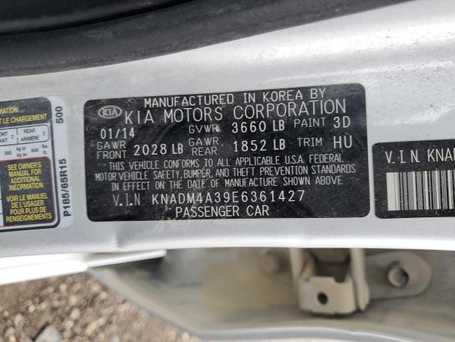 Photo 11 VIN: KNADM4A39E6361427 - KIA RIO 