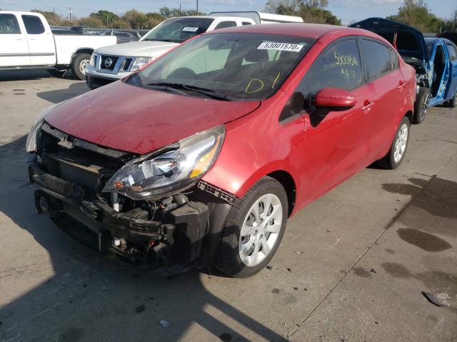 Photo 1 VIN: KNADM4A39E6384464 - KIA RIO LX 