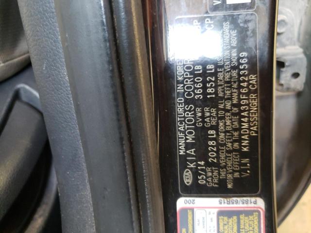 Photo 11 VIN: KNADM4A39F6423569 - KIA RIO LX 