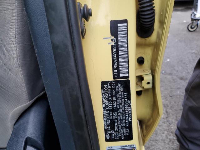 Photo 12 VIN: KNADM4A39G6554728 - KIA RIO 