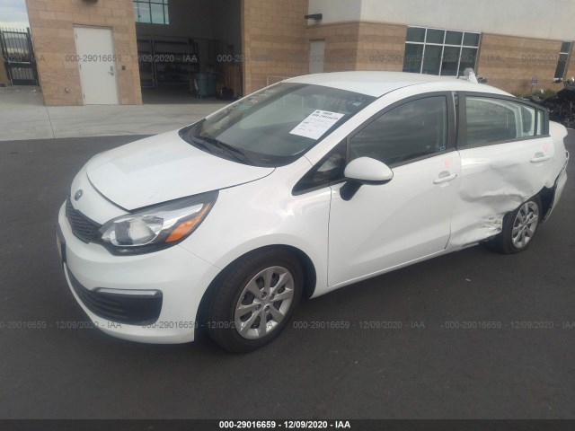 Photo 1 VIN: KNADM4A39G6612398 - KIA RIO 