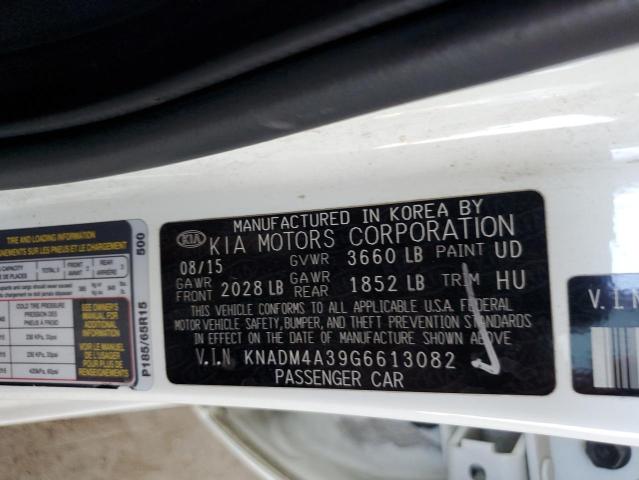 Photo 11 VIN: KNADM4A39G6613082 - KIA RIO LX 