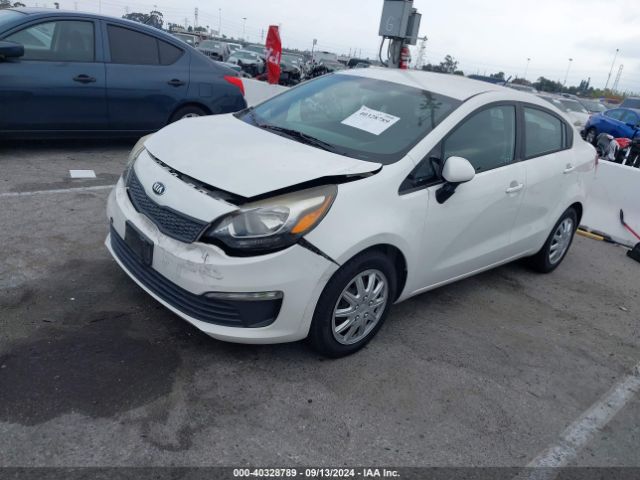 Photo 1 VIN: KNADM4A39G6637494 - KIA RIO 