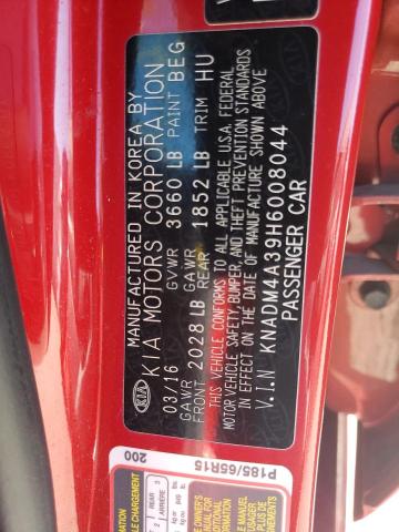 Photo 11 VIN: KNADM4A39H6008044 - KIA RIO LX 