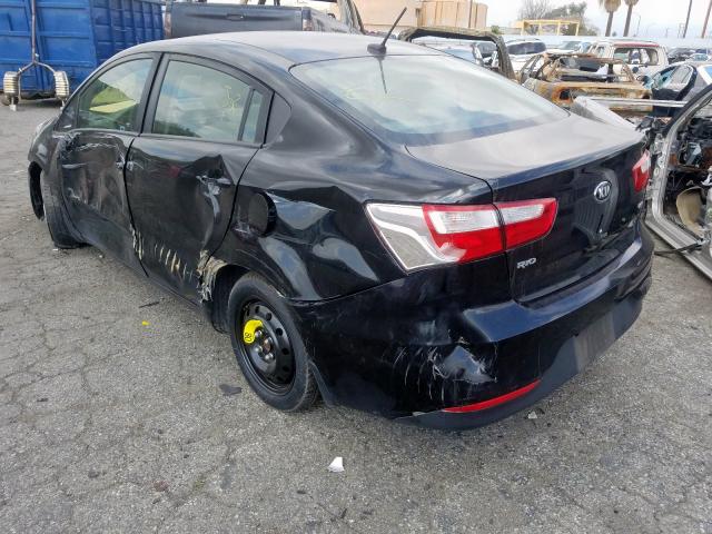 Photo 2 VIN: KNADM4A39H6036734 - KIA RIO LX 