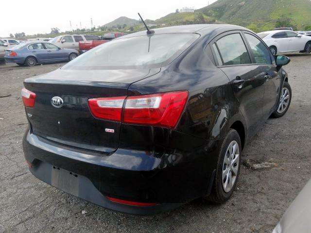 Photo 3 VIN: KNADM4A39H6036734 - KIA RIO LX 