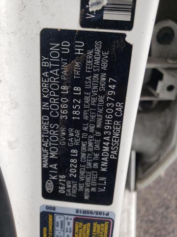 Photo 11 VIN: KNADM4A39H6037947 - KIA RIO 