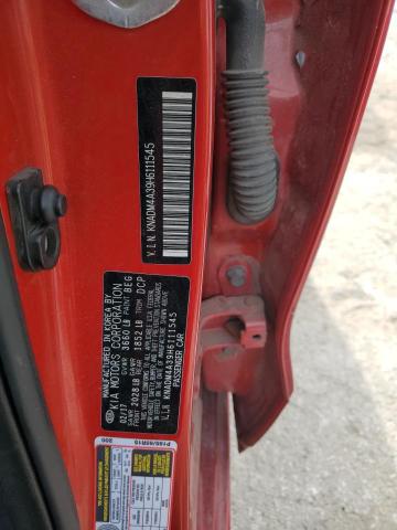 Photo 11 VIN: KNADM4A39H6111545 - KIA RIO LX 