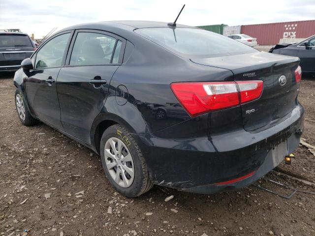 Photo 2 VIN: KNADM4A39H6117877 - KIA RIO LX 