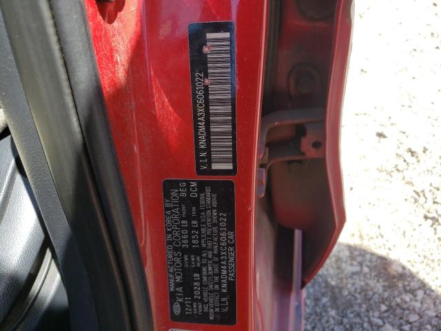 Photo 11 VIN: KNADM4A3XC6061022 - KIA RIO 