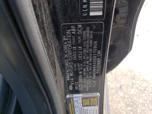 Photo 9 VIN: KNADM4A3XD6170906 - KIA RIO LX 